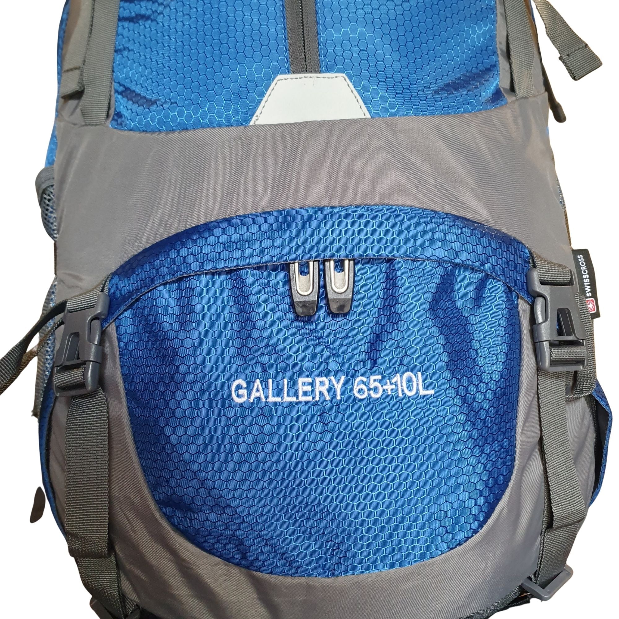 Mochila SWISS CROSS azul, 65+10 Litros