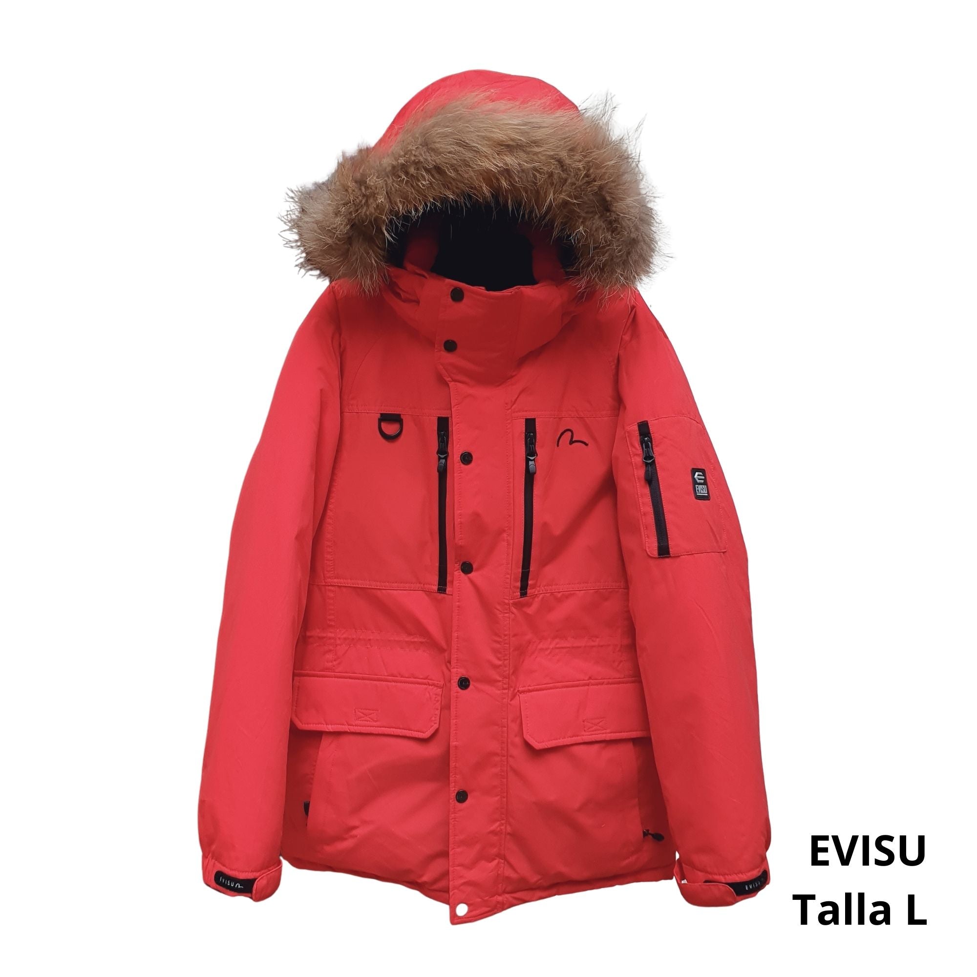 Chamarra de plumón EVISU – Talla L